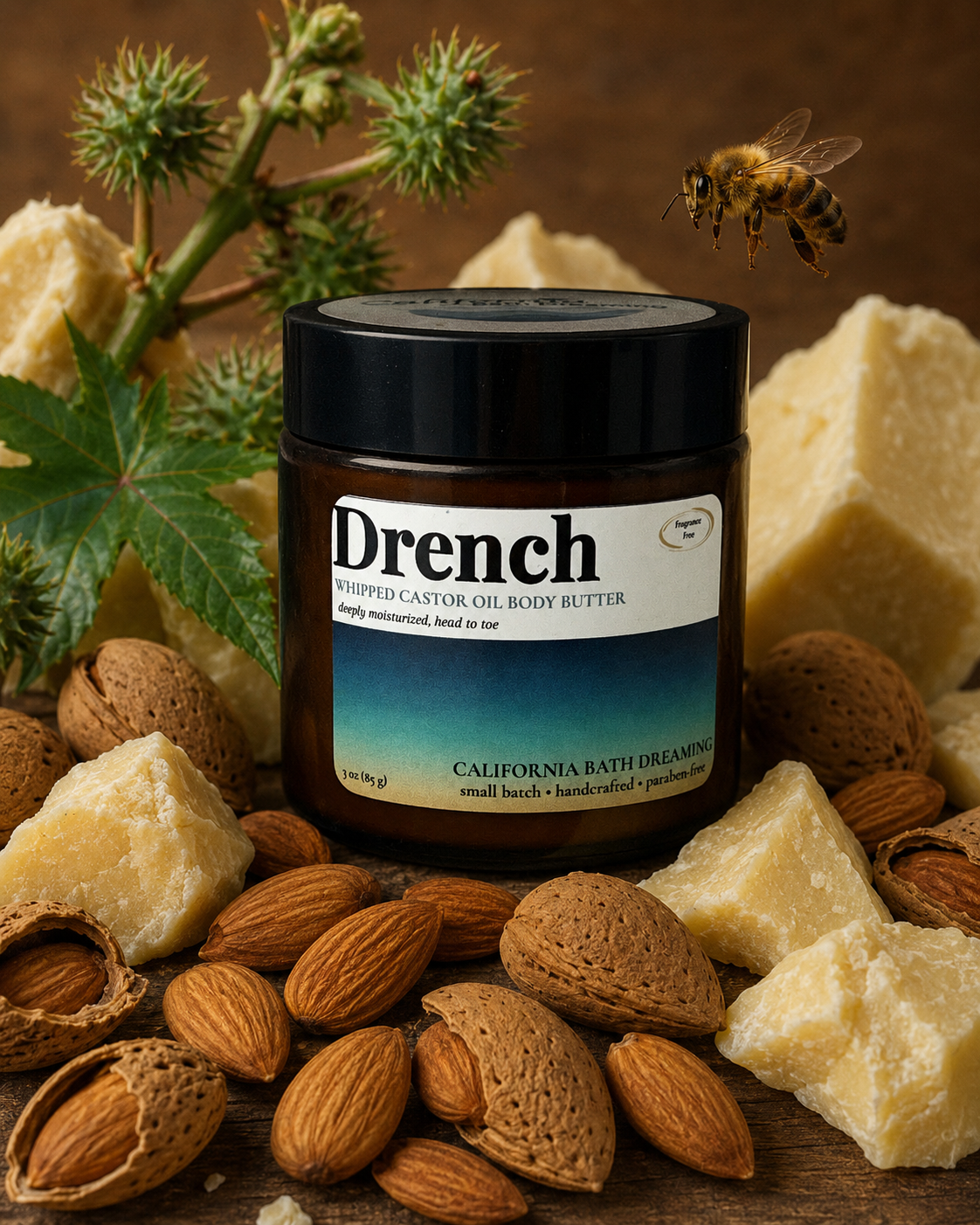 Drench Whipped Castor Oil Body Butter
