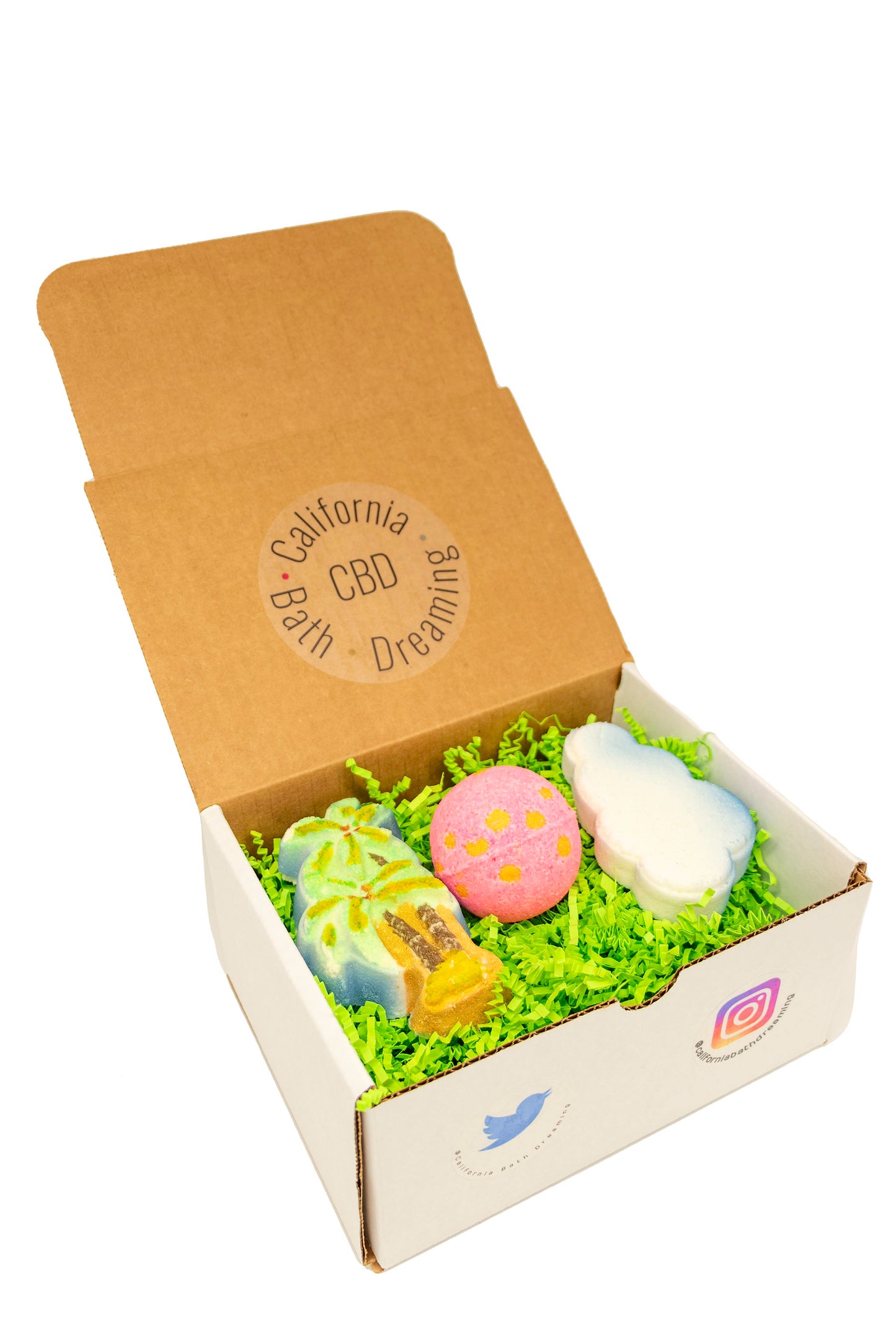 3 Pack Bath Bombs with CBD